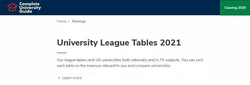 英国大学排名各有侧重，究竟应该该看哪一个？  数据 排名 TIMES排名 第3张