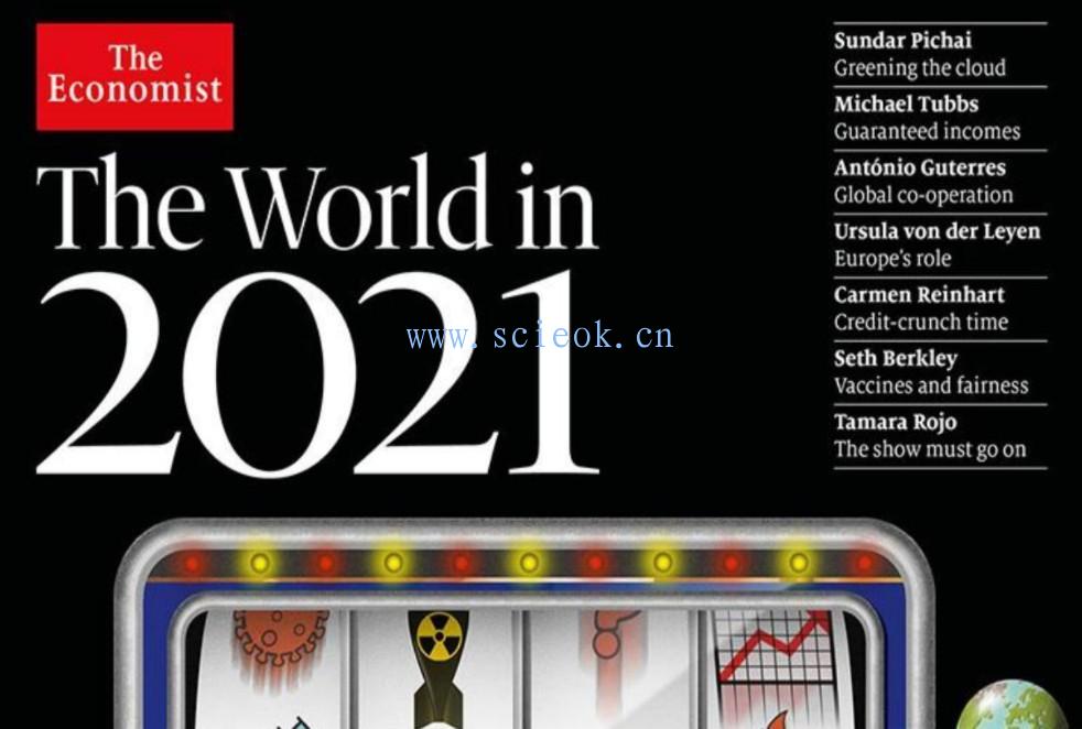 《经济学人》杂志｜The Economist电子版英文版 the world in 2021  英文原版杂志 The Economist 经济学人电子版 第1张