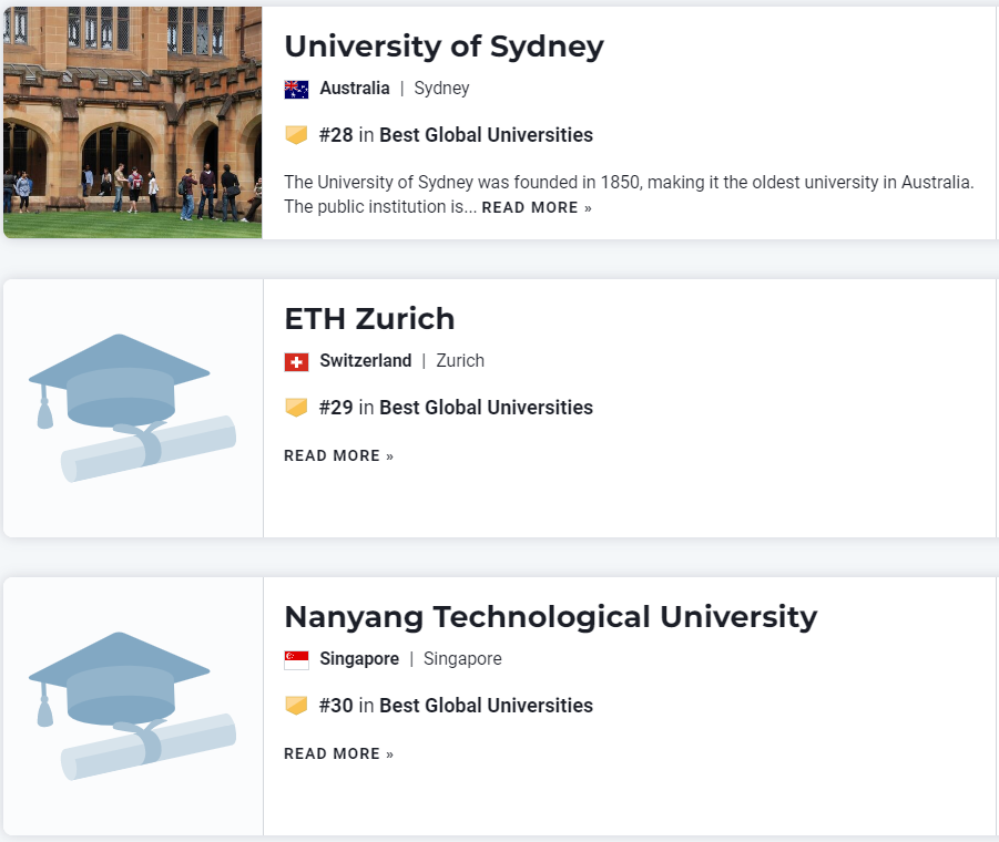 2023USNews世界大学前50排名清单： 哈佛世界第一 清华亚洲第一  排名 USNews 第18张